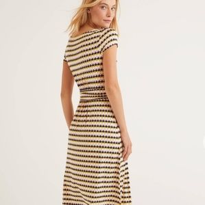 Boden Amelie tuscan sun jersey dress with pockets euc!